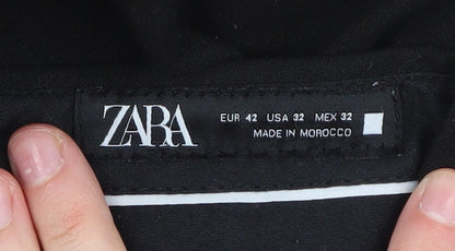 Zara Men's Black Trousers Size 32