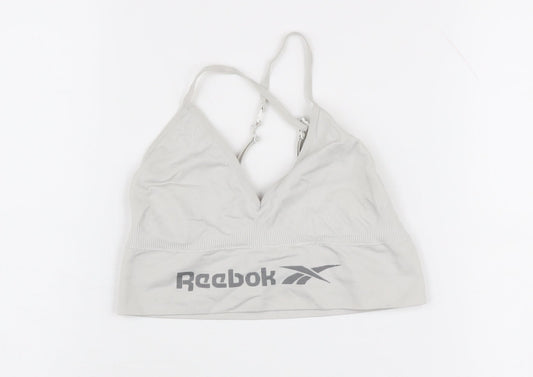 Reebok Women's Grey Camisole Gym Top S