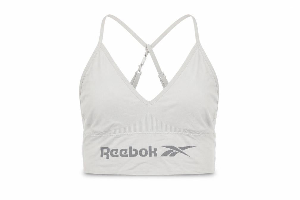 Reebok Women's Grey Camisole Gym Top S