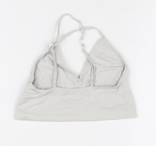 Reebok Women's Grey Camisole Gym Top S