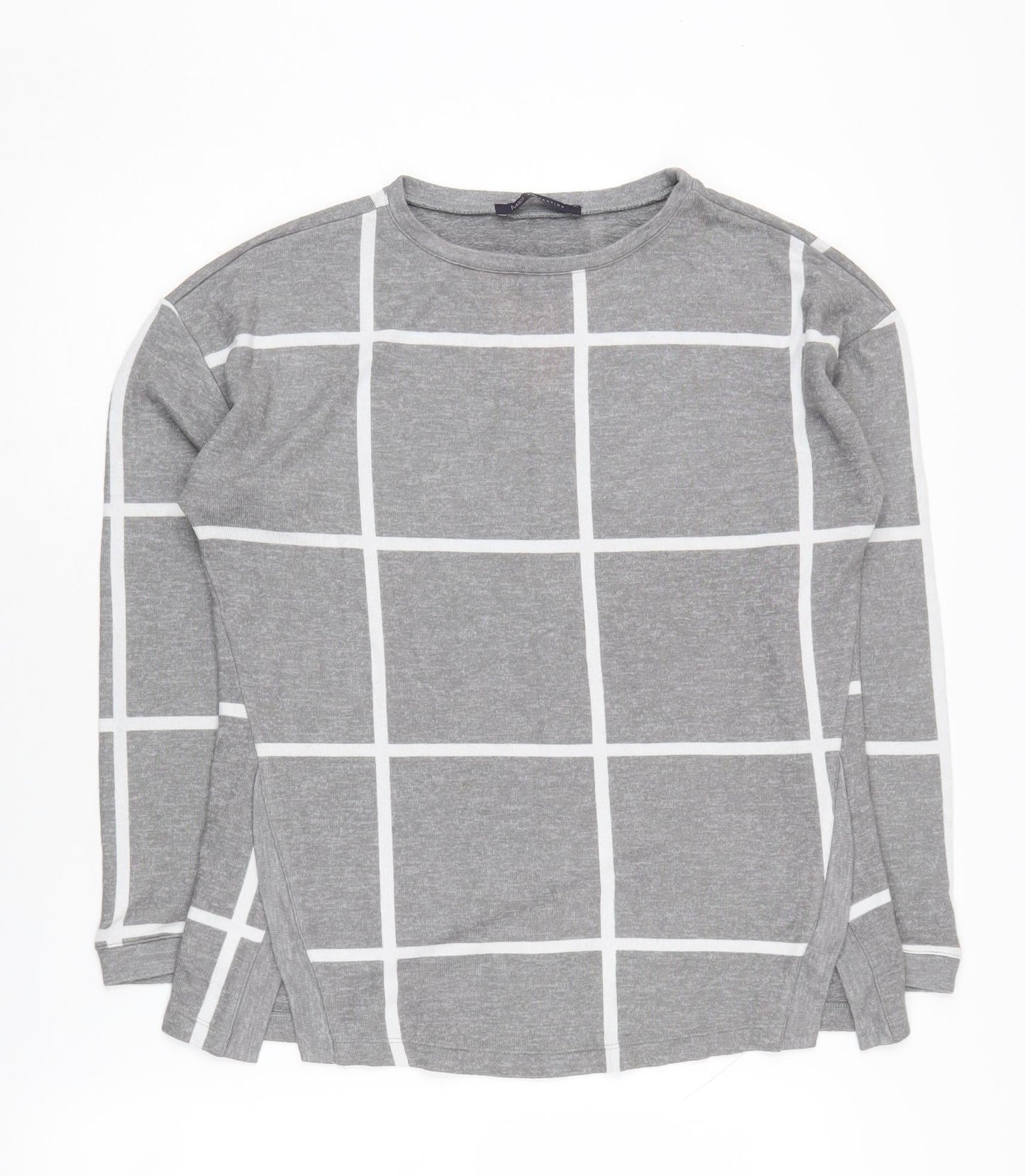Womens UK Size 10 Marks and Spencer Grey Pullover Jumper