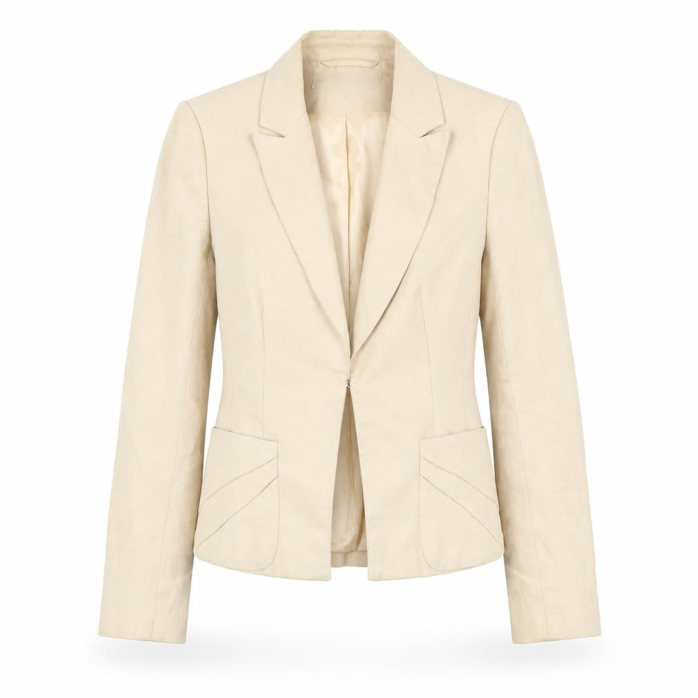 Womens UK Size 10 Fenn Wright Manson Regular Beige Blazer