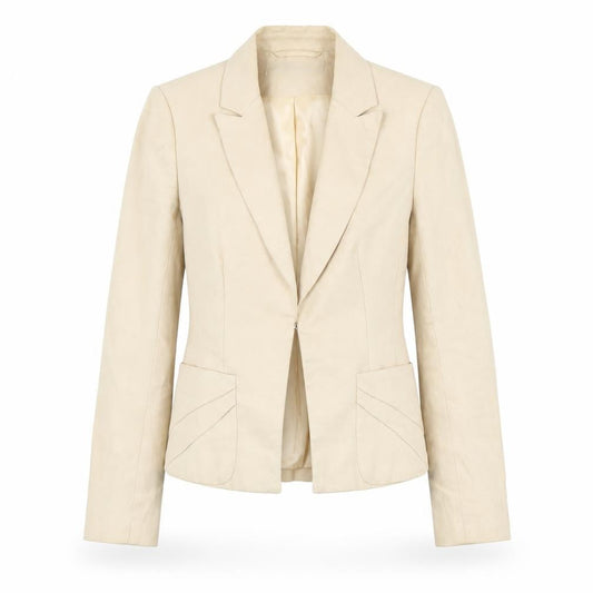Womens UK Size 10 Fenn Wright Manson Regular Beige Blazer