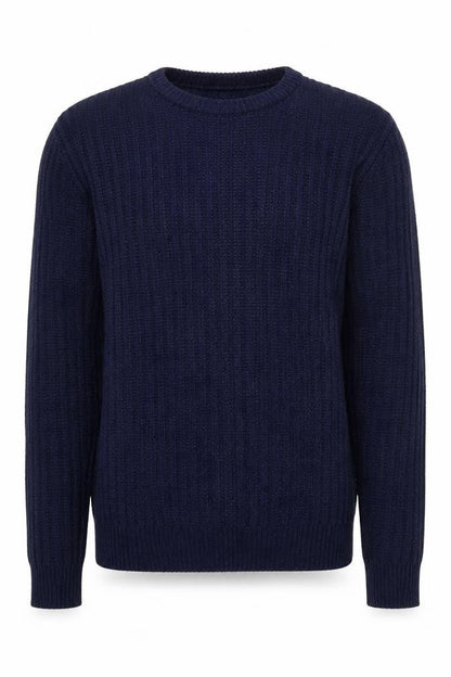 Mens UK Size M Marks and Spencer Blue Pullover Jumper