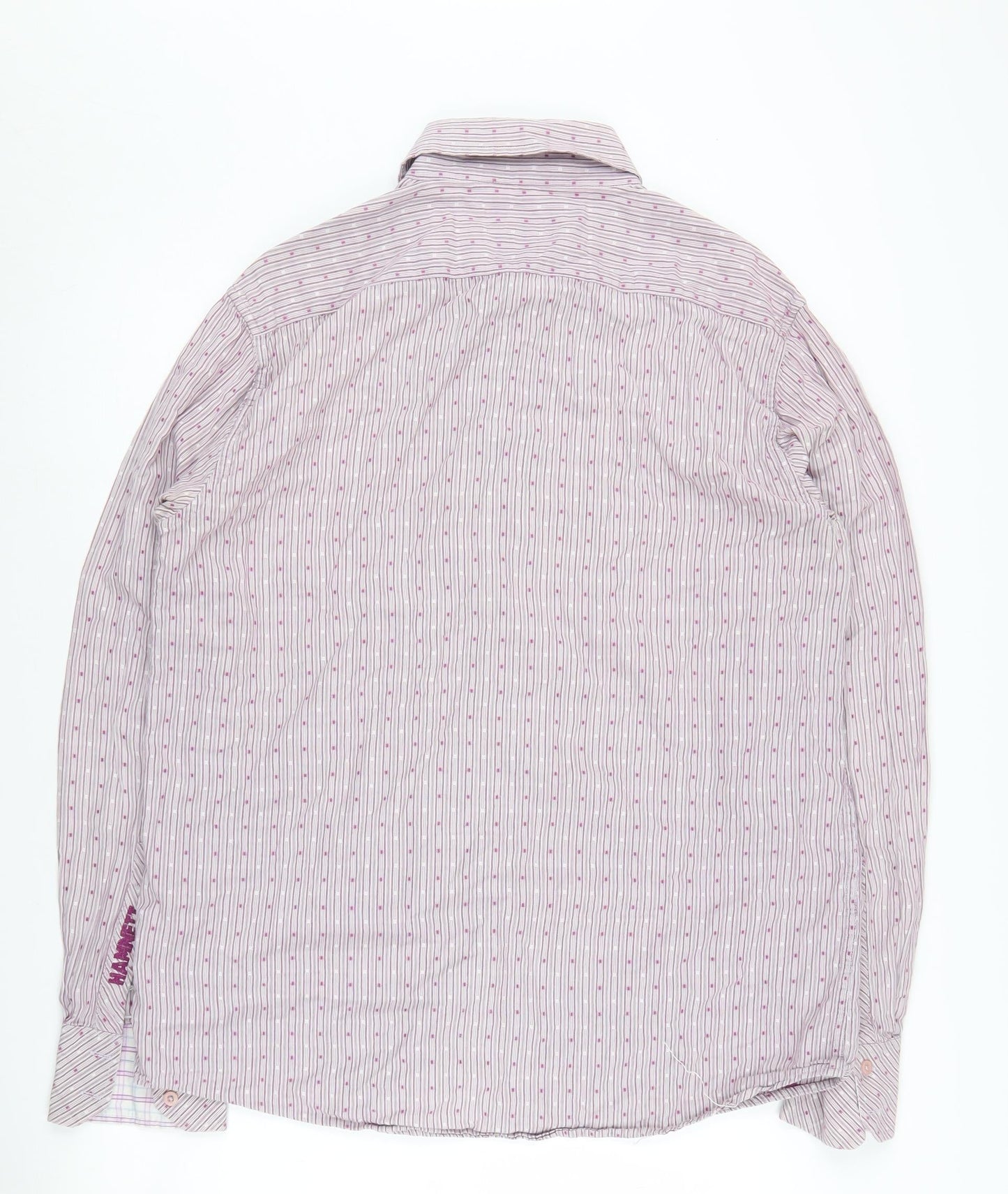 Hamnett Men's XL Multicoloured Striped Shirt
