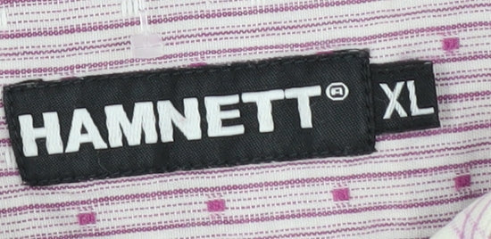 Hamnett Men's XL Multicoloured Striped Shirt