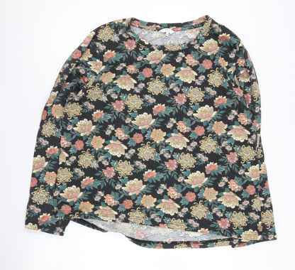 Cotton Traders Women's Multicoloured Floral Top