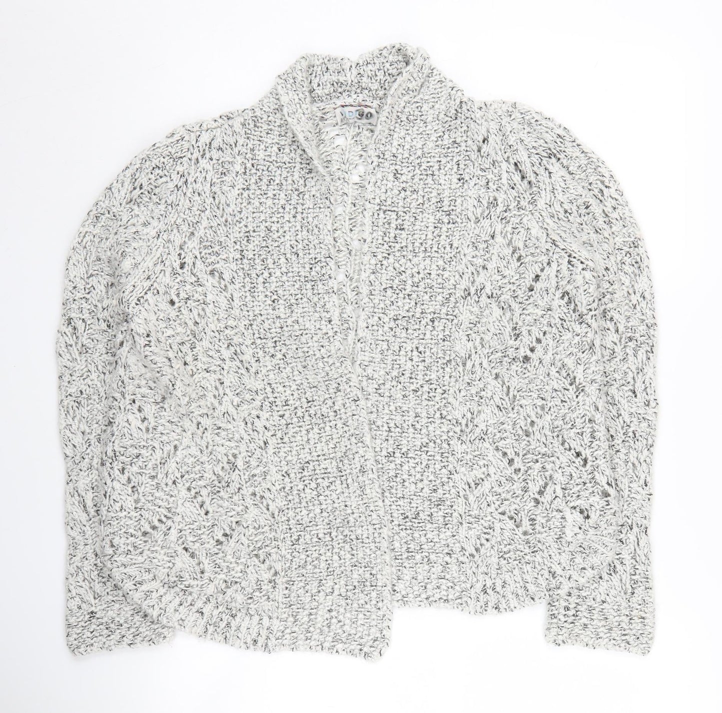 Womens UK Size 14 Marks and Spencer Grey Cardigan Jumper
