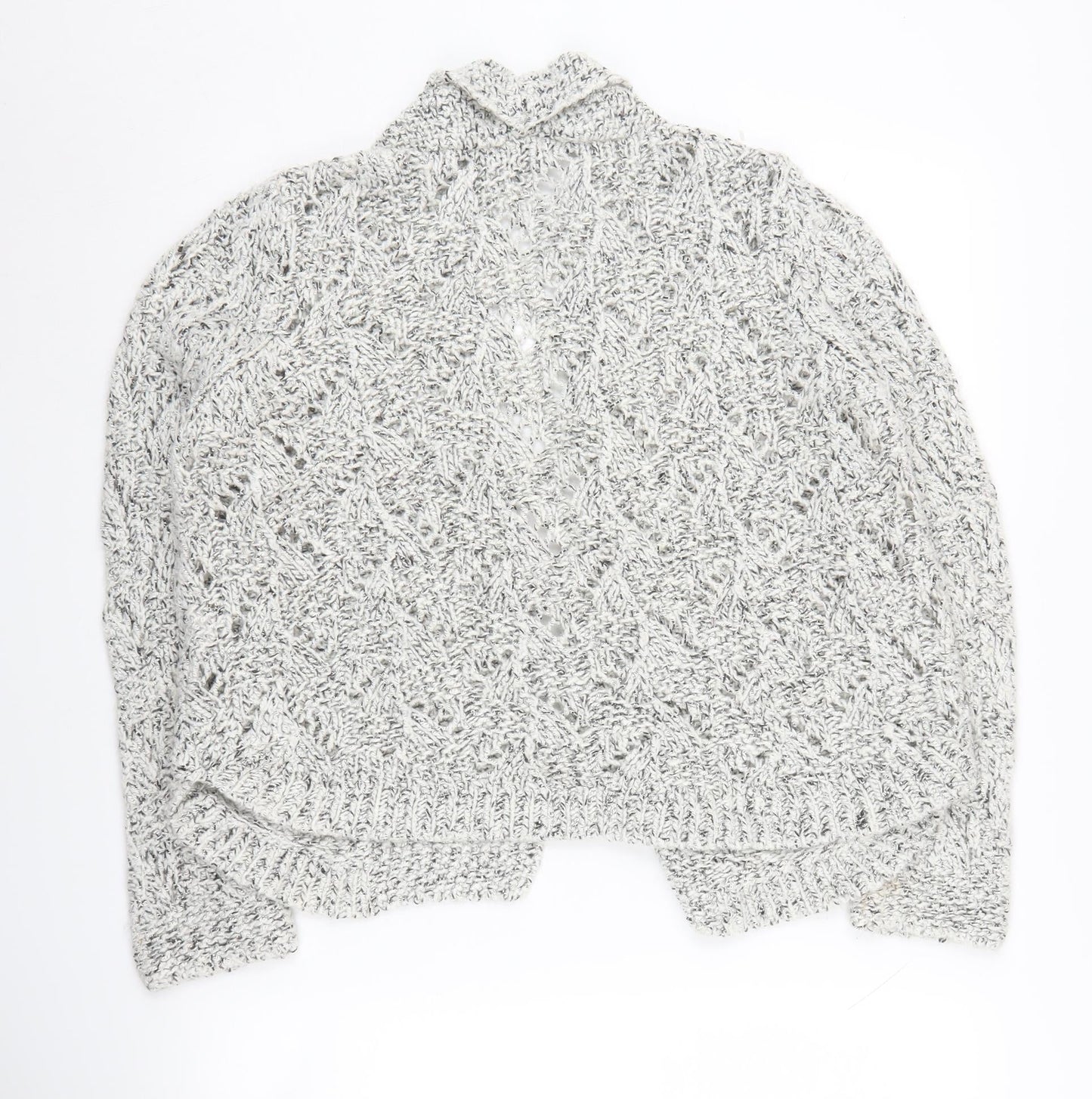 Womens UK Size 14 Marks and Spencer Grey Cardigan Jumper