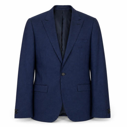 Mens UK Size 40 Moss London Regular Blue Suit Jacket