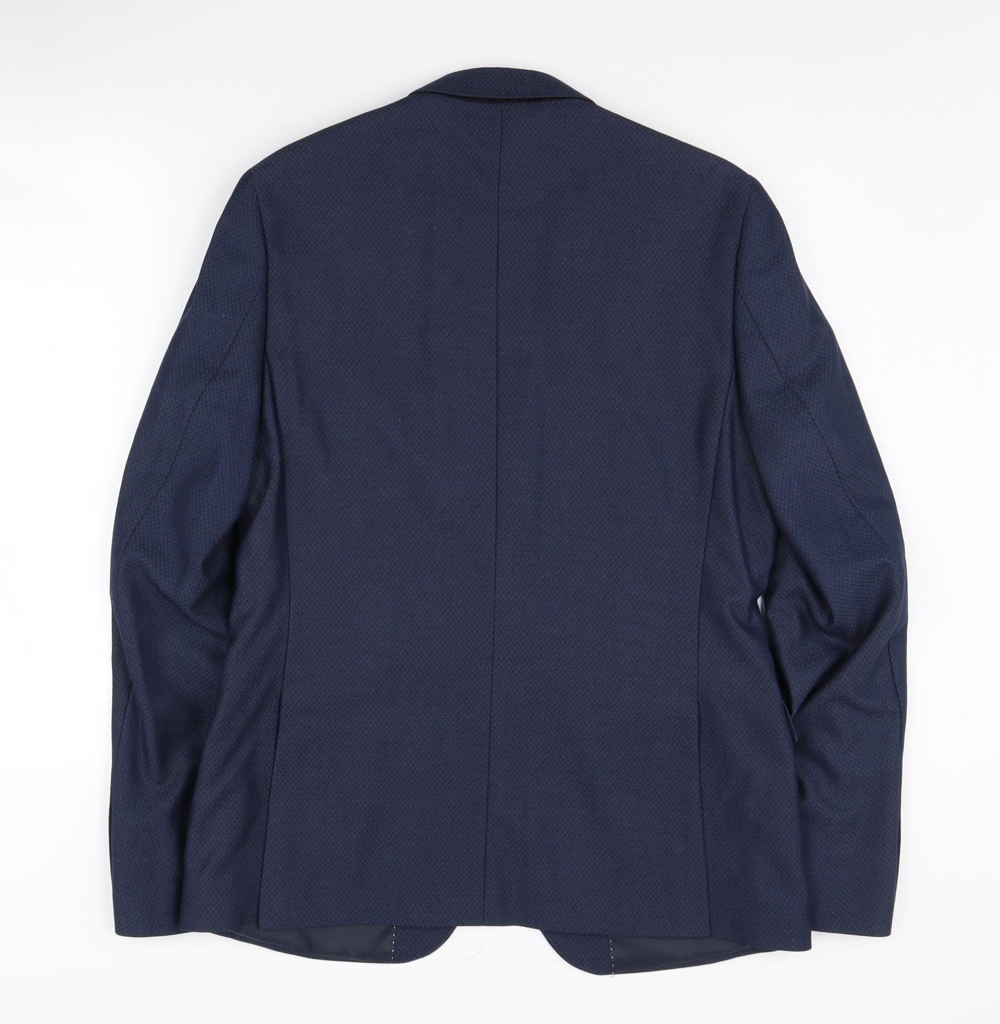 Mens UK Size 40 Moss London Regular Blue Suit Jacket