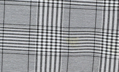 H&M Men's Grey Check Trousers - Size L, Casual Wear