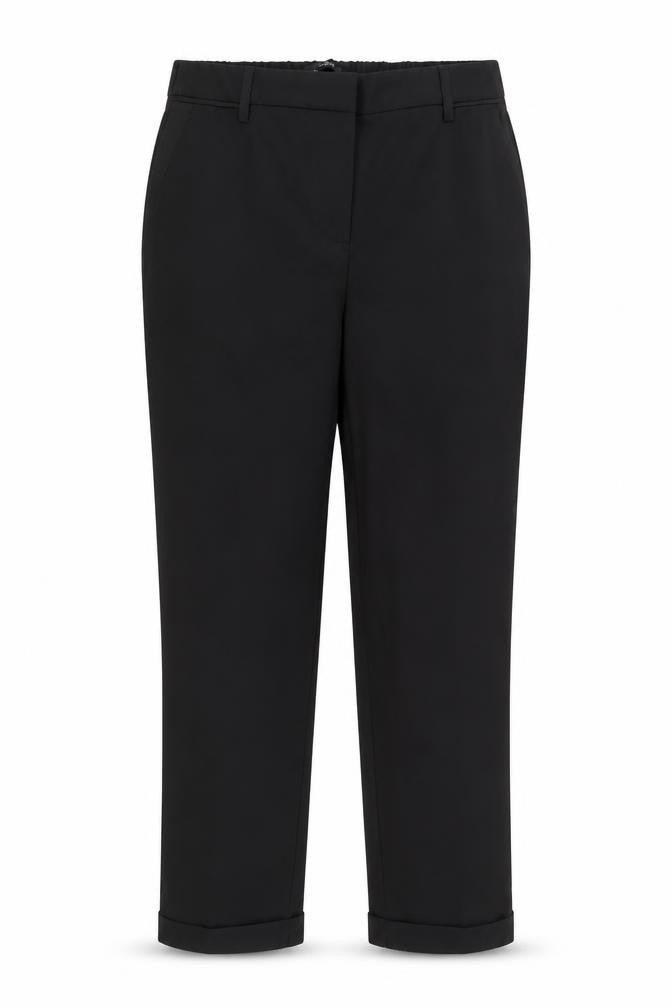 Womens UK Size 10R NEXT Regular Fit Business Casual Black Trousers