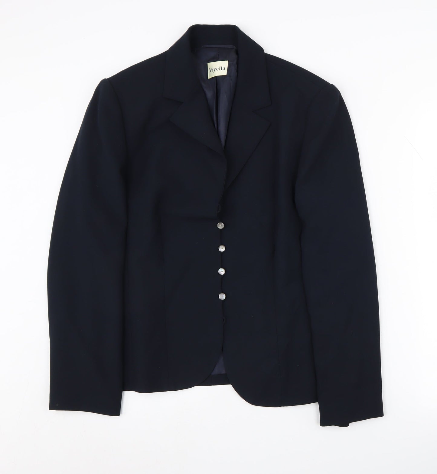 Viyella Women's Blue Suit Jacket Size 14