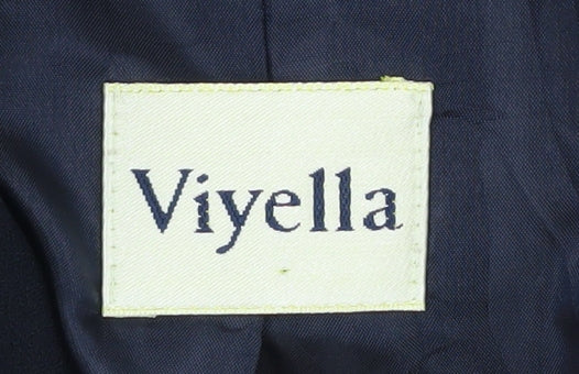 Viyella Women's Blue Suit Jacket Size 14