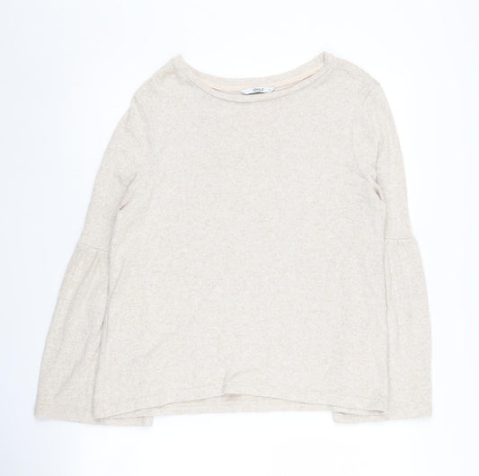 Womens UK Size M Only Beige  Jumper