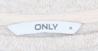 Womens UK Size M Only Beige  Jumper