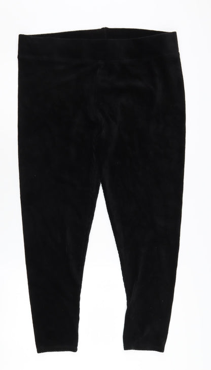 Womens UK Size 18 Marks and Spencer   Black Trousers