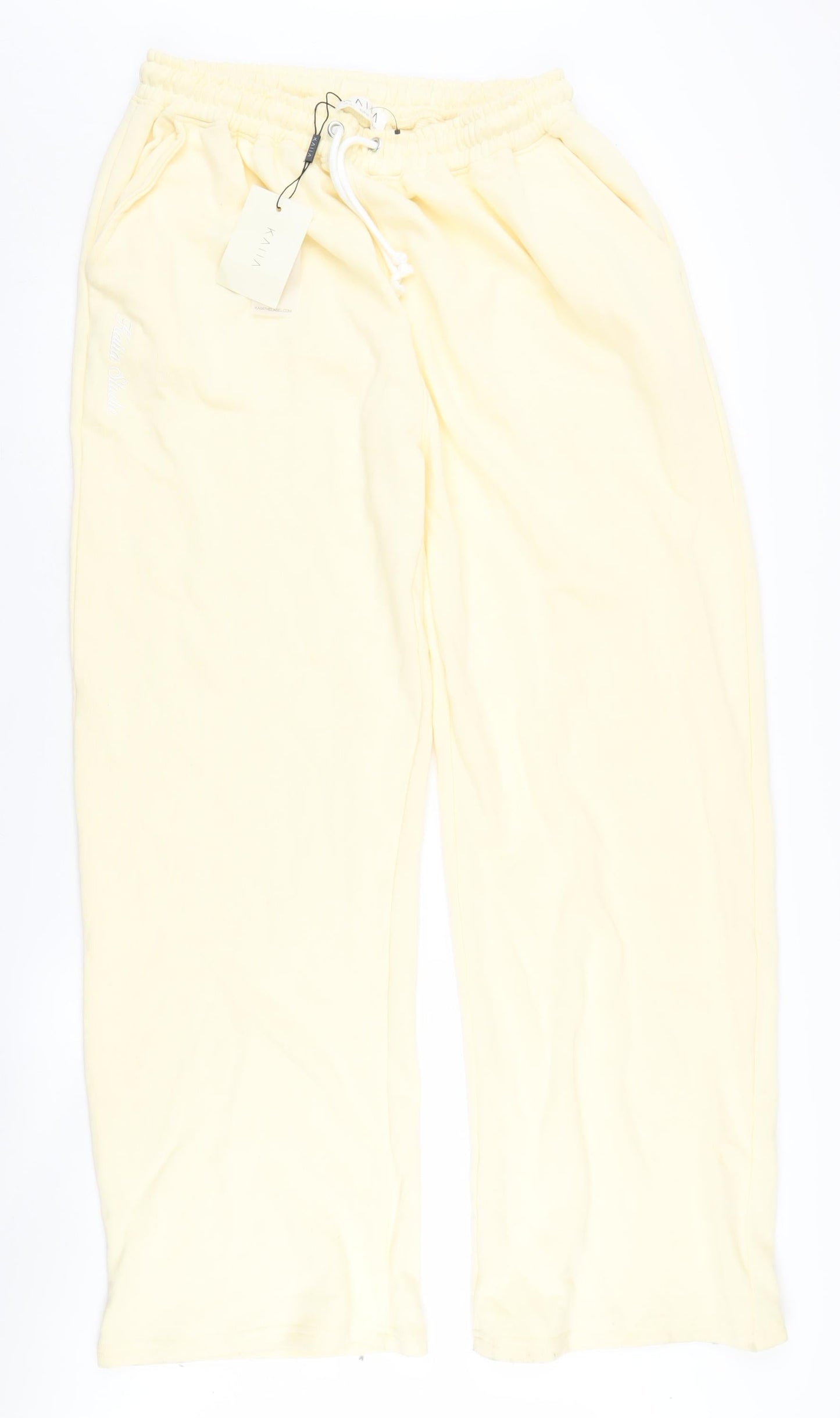 KΛΊΛΛ Ivory Jogger Trousers for Women - Size 14