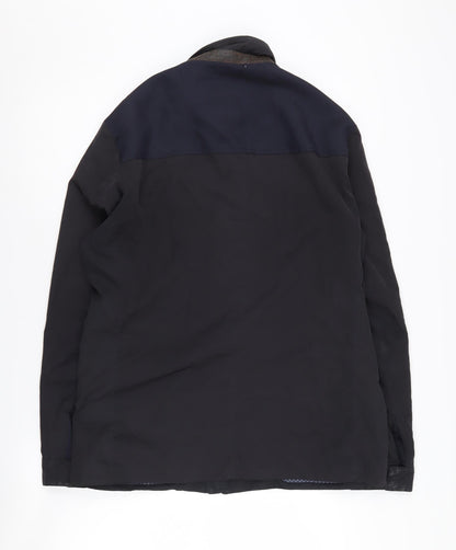 Mens UK Size L Ted Baker Black Military Jacket