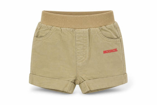 McKenzie Unisex Beige Baby Shorts 0-3 Months