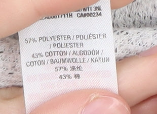 Miss Selfridge Women's Grey Knit Blazer Size 12