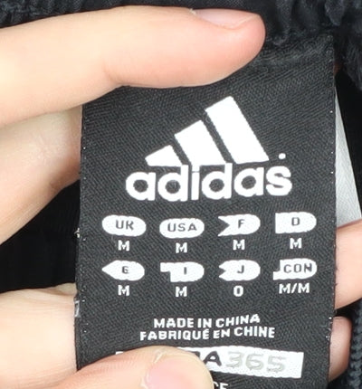 Adidas Men's Black Trousers Size M