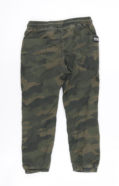 Next Boys' Camouflage Jogger Trousers, 7 Years, Elastic Waist