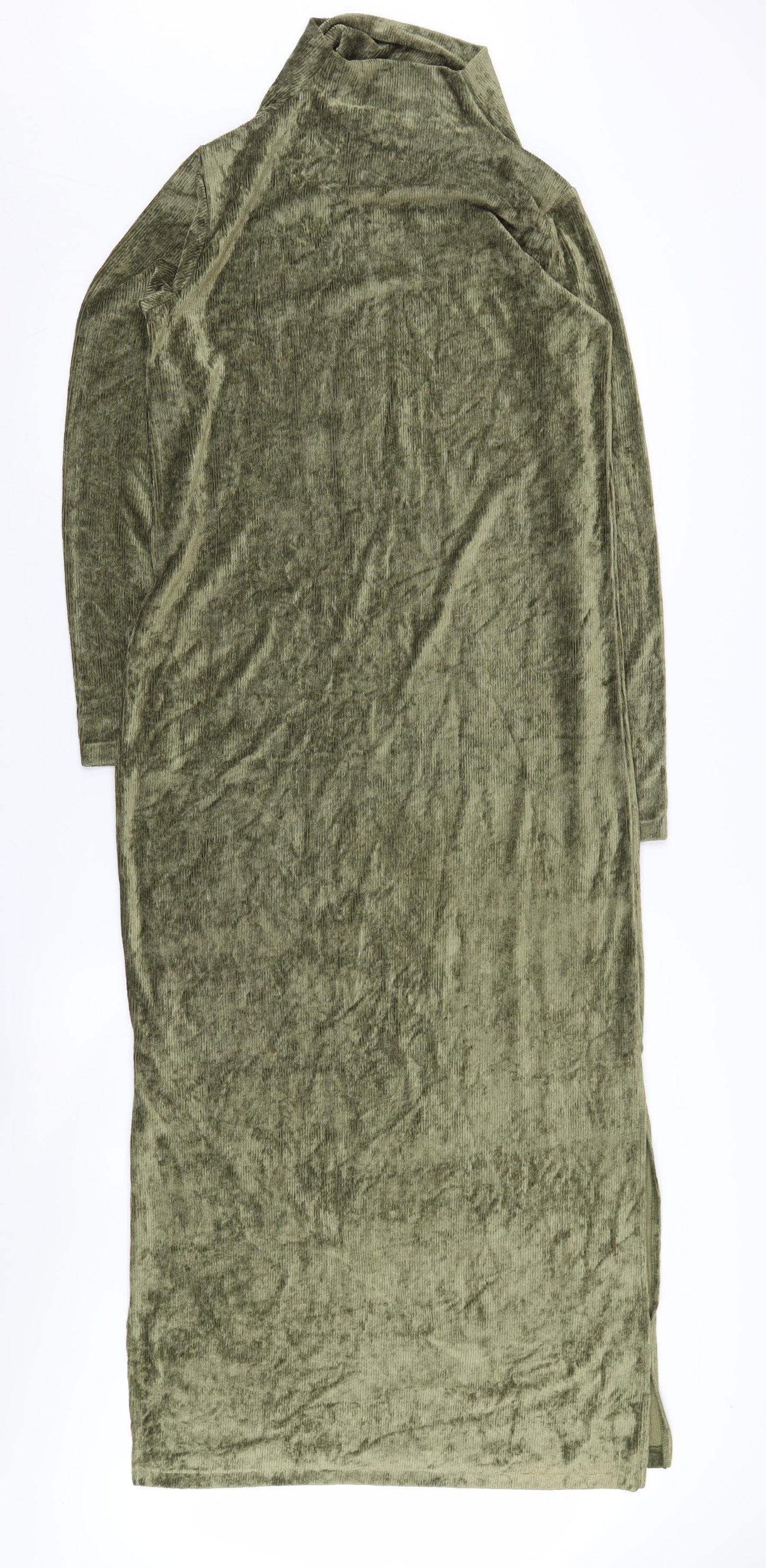 United Colors of Benetton Women's Long Green Dress S