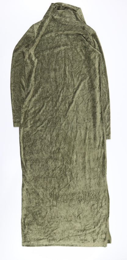 United Colors of Benetton Women's Long Green Dress S