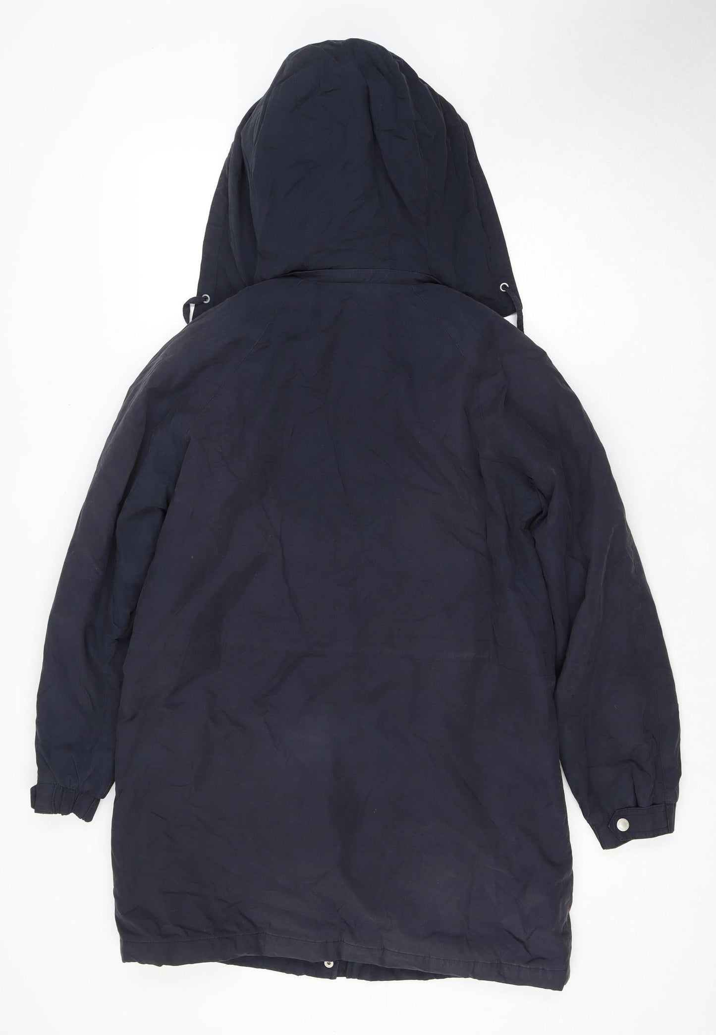 Womens UK Size M Dannimac Blue Parka Coat