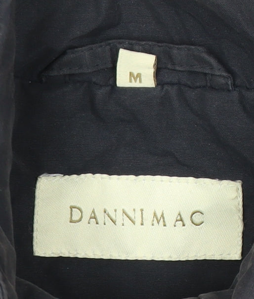 Womens UK Size M Dannimac Blue Parka Coat