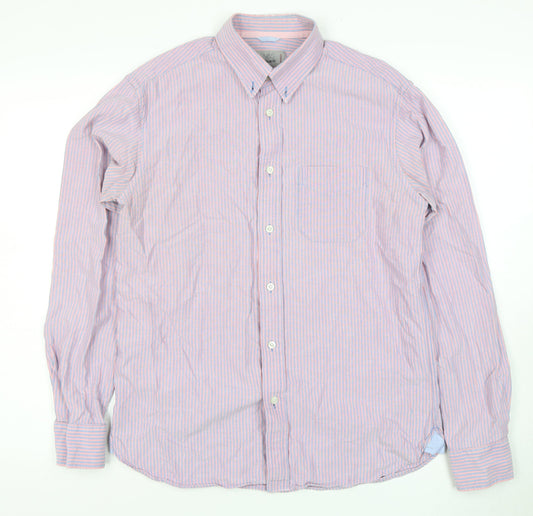Mens UK Collar Size S Marks and Spencer Smart Multicoloured  Dress Shirt