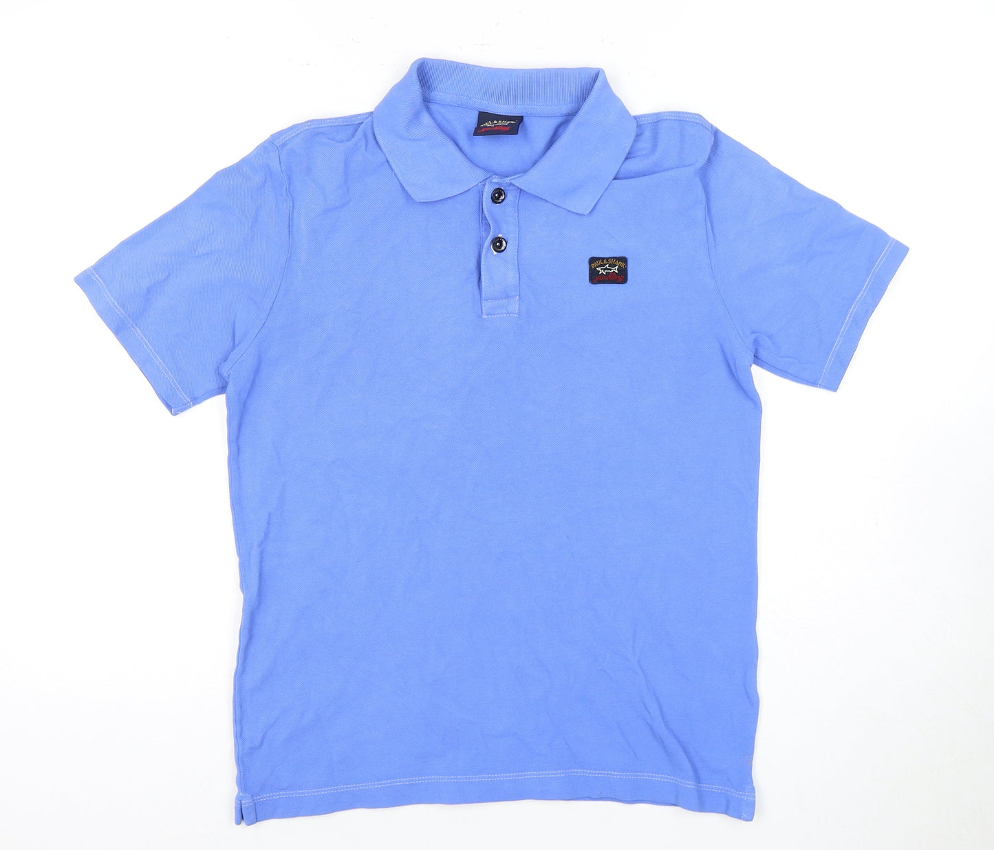 Paul & Shark Men's Blue Polo Shirt Size S with Logo