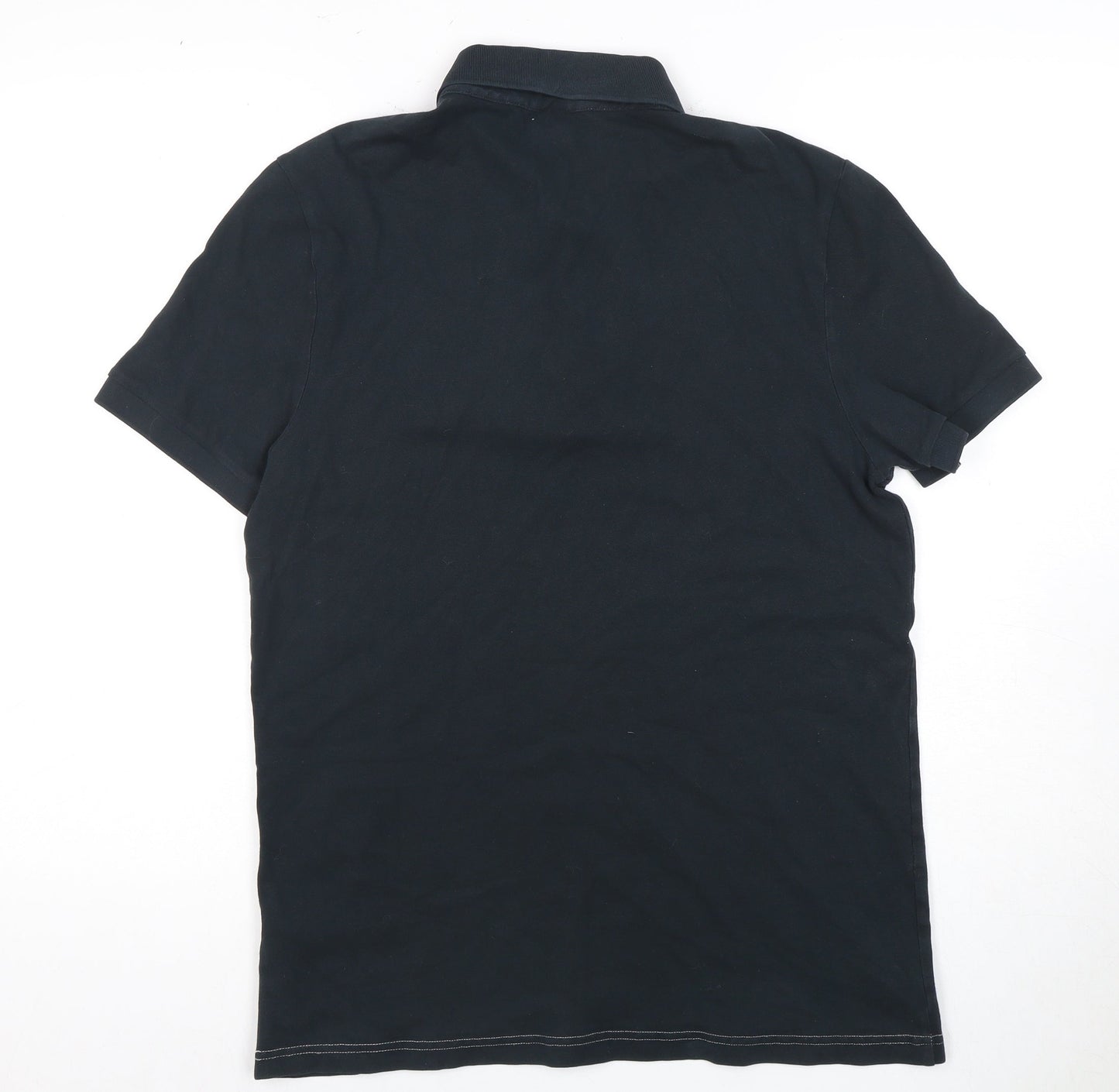 Hugo Boss Men's Black Slim Fit Polo Shirt M