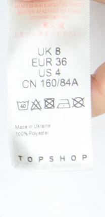 Womens UK Size 8 Topshop Multicoloured Camisole Blouse