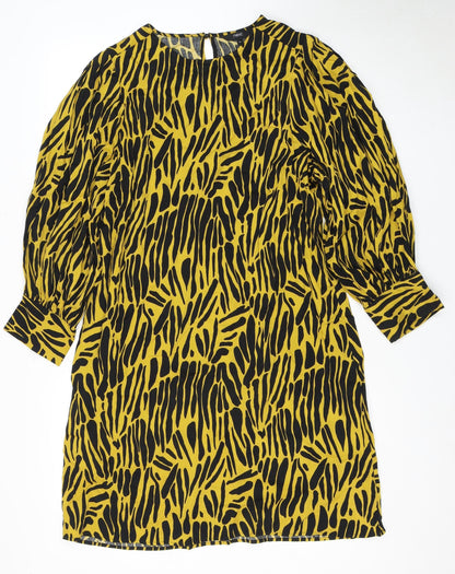 Next Women Multicoloured Animal Print Dress Size 14