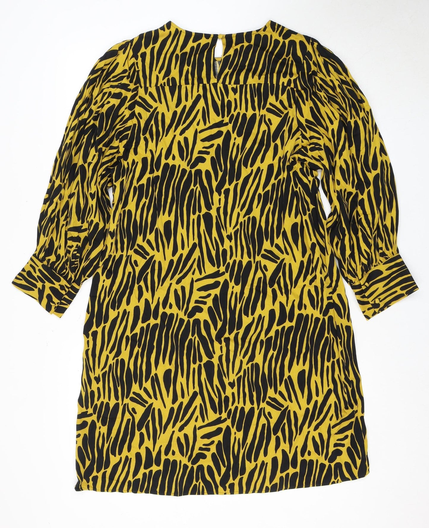 Next Women Multicoloured Animal Print Dress Size 14