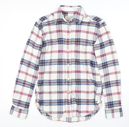 Jack Wills Women's Multicoloured Plaid Button-Up Shirt