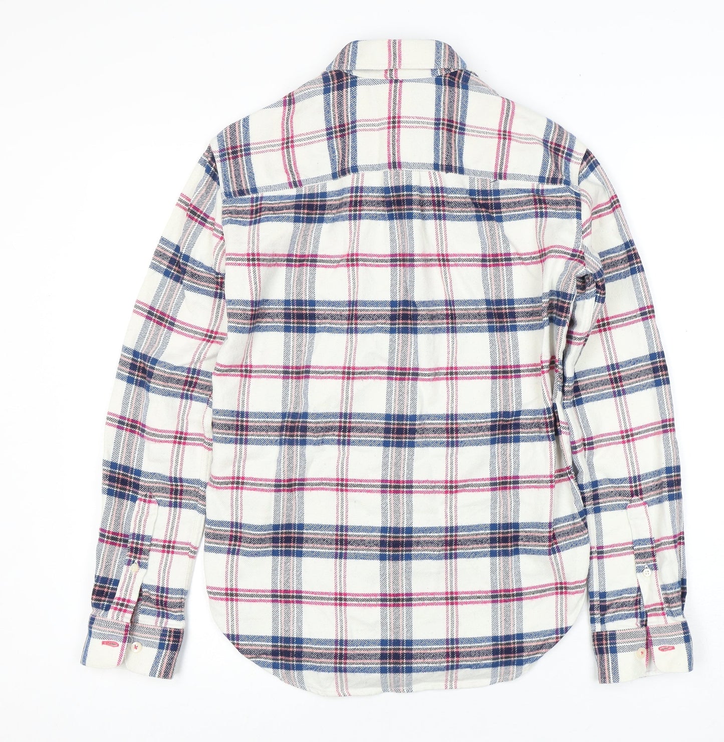 Jack Wills Women's Multicoloured Plaid Button-Up Shirt