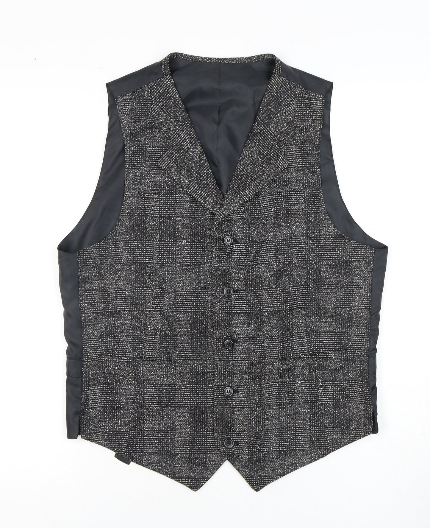 Mens UK Size 40 C&A Regular Grey Suit Waistcoat