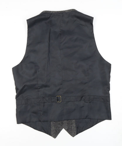 Mens UK Size 40 C&A Regular Grey Suit Waistcoat