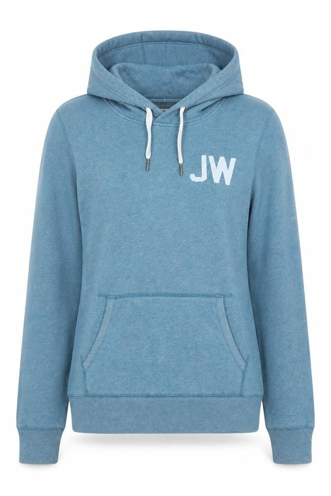 Womens UK Size 10 Jack Wills Blue Pullover Hoodie