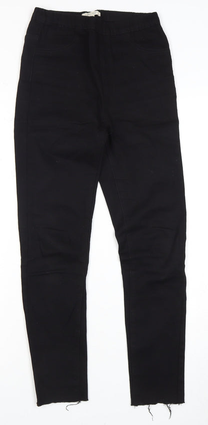 Womens UK Size 8R White Stuff Regular Fit  Black Jeans