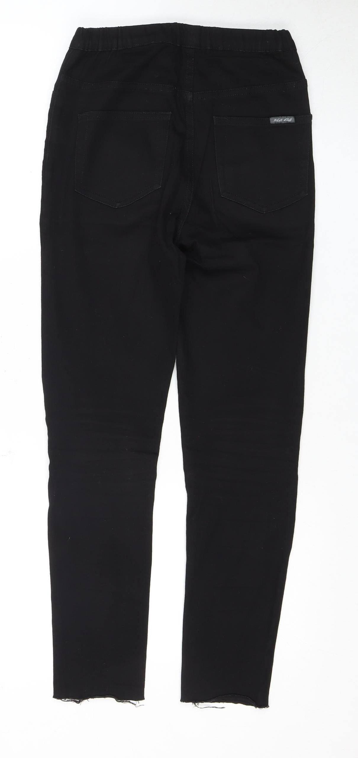 Womens UK Size 8R White Stuff Regular Fit  Black Jeans