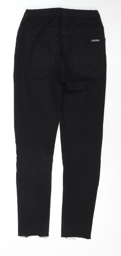 Womens UK Size 8R White Stuff Regular Fit  Black Jeans