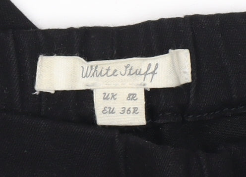 Womens UK Size 8R White Stuff Regular Fit  Black Jeans