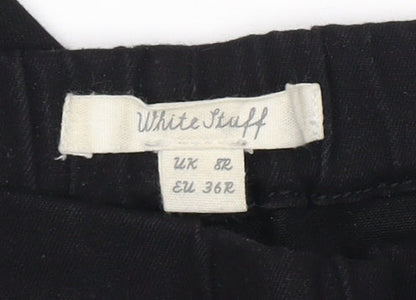Womens UK Size 8R White Stuff Regular Fit  Black Jeans