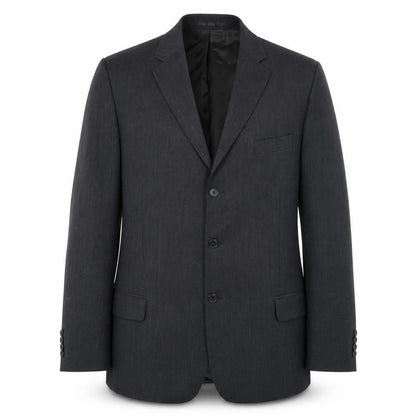 Marlane Grey Men's Wool Blazer, Size 44L