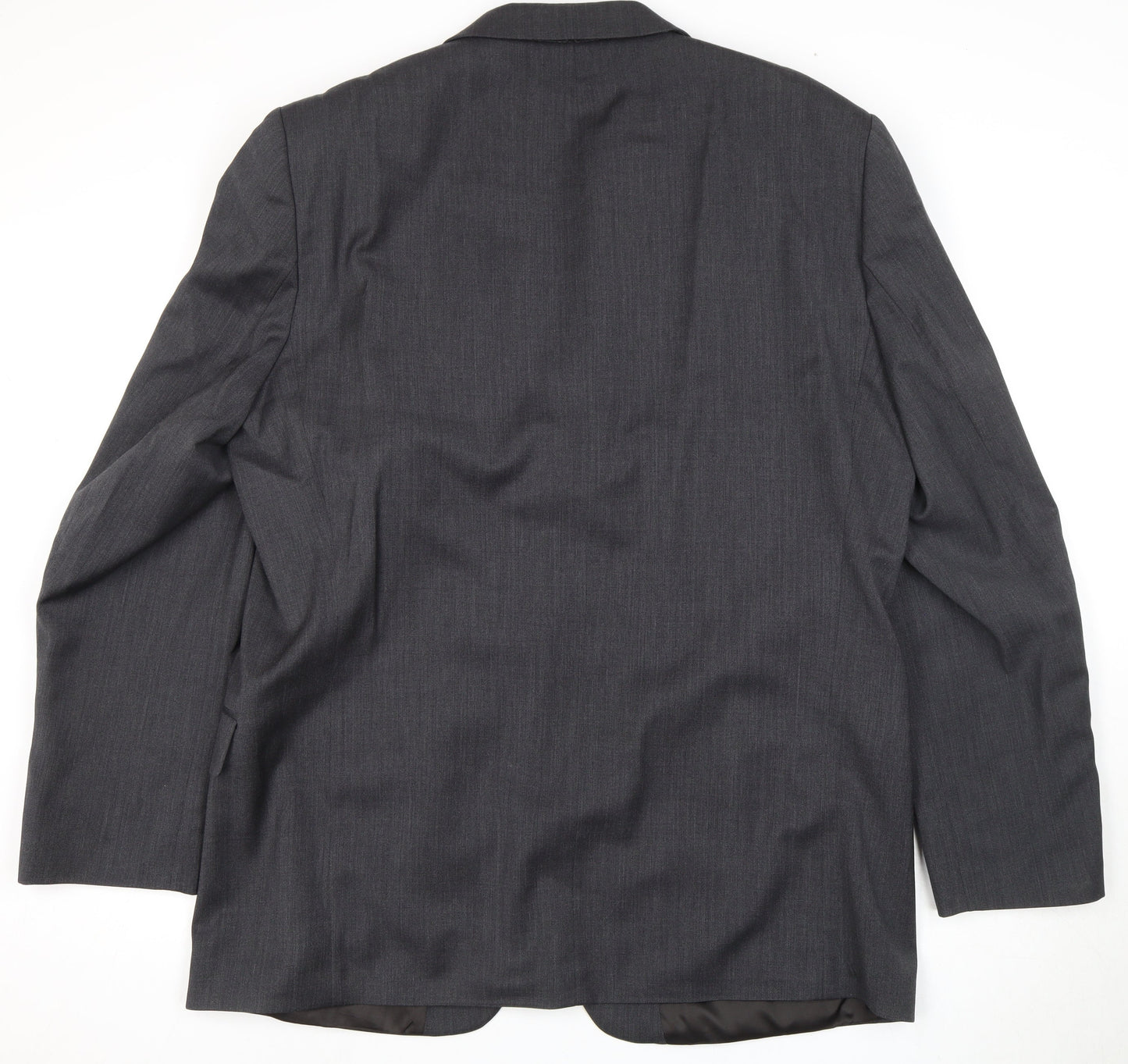 Marlane Grey Men's Wool Blazer, Size 44L